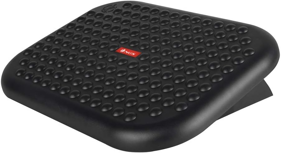 Apoio de Pés Ergonómico/ Inclinável/ Ajustável NGS Footnest/ 448 x 335mm