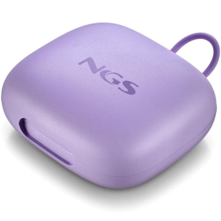 Tampões de Ouvido NGS Noon em Silicone Redução de Ruído 23dB SNR com Estojo e 4 Almofadas S/M/L Roxo - Imagem 2