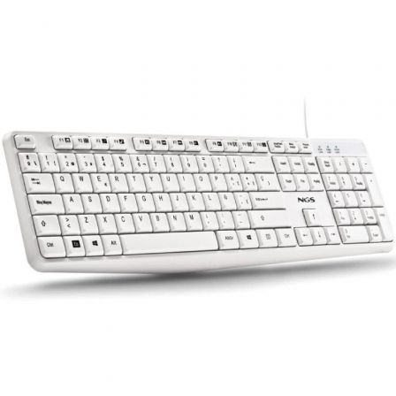 Teclado NGS Heritage HERITAGESPANISH/ Branco - Imagem 3