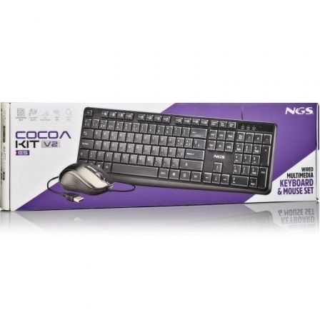 Teclado e Rato NGS Cocoa KIT V2 - Imagem 5