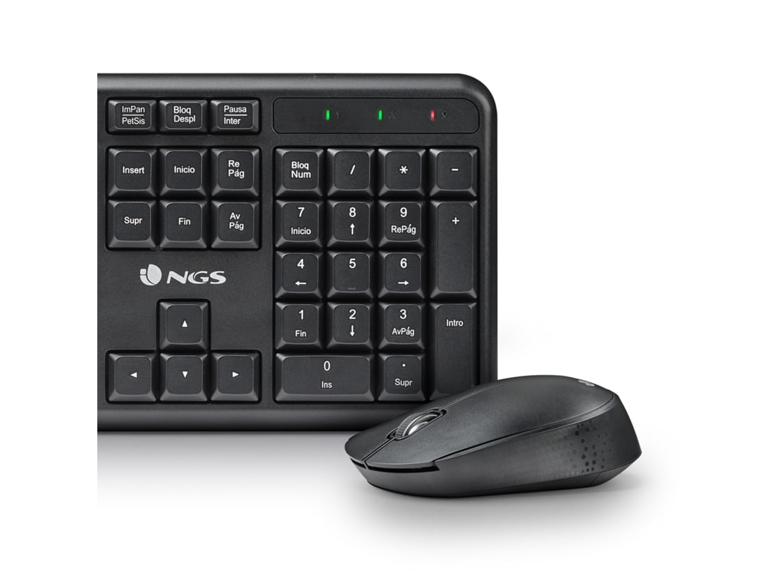 Teclado e Rato Sem Fios NGS Harmony Kit - Imagem 3