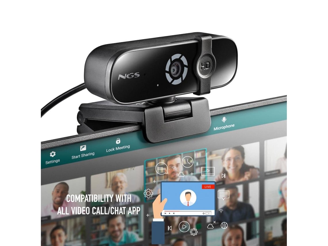 Webcam NGS XpressCam 2000/ 2560 x 1440 2K - Imagem 8