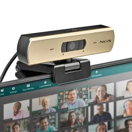 Webcam NGS XpressCam 4000 4K Ultra HD 12MP Sensor Sony CMOS Microfone USB 2.0 Preto - Imagem 4