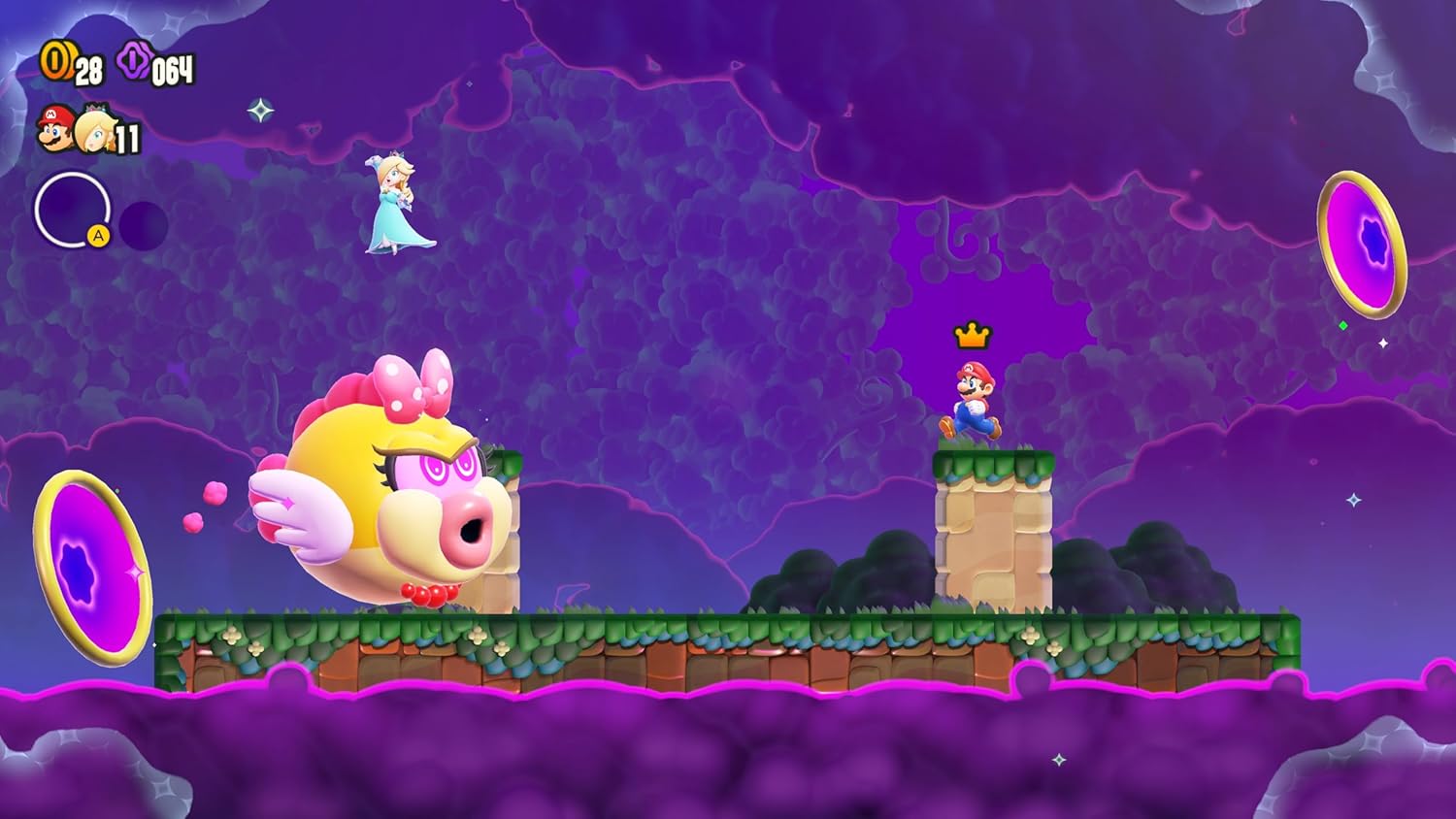 Jogo para Consola Nintendo Switch 2 Super Mario Bros. Wonder + Parque Belabel - Imagem 9