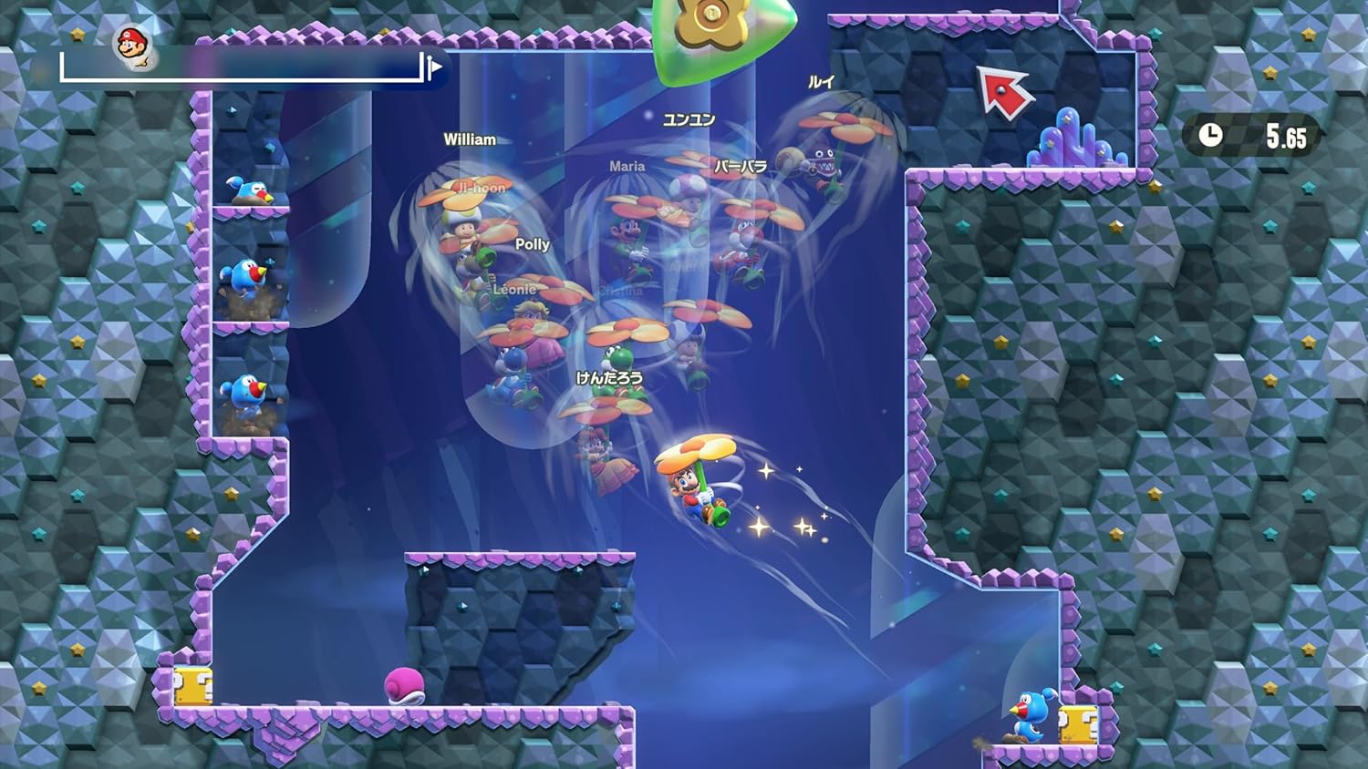 Jogo para Consola Nintendo Switch 2 Super Mario Bros. Wonder + Parque Belabel - Imagem 6