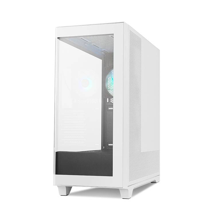 Caixa Gaming Semitorre Nox Hummer ETHER/ Branca e Preta - Imagem 6