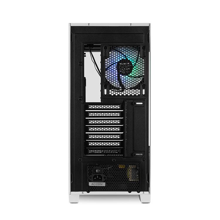 Caixa Gaming Semitorre Nox Hummer ETHER/ Branca e Preta - Imagem 8