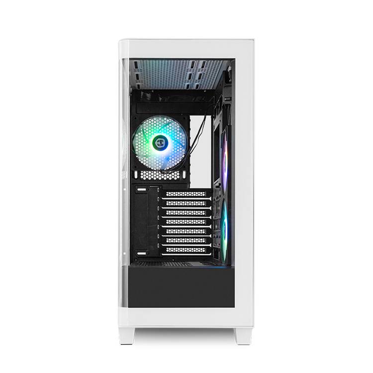 Caixa Gaming Semitorre Nox Hummer ETHER/ Branca e Preta - Imagem 3
