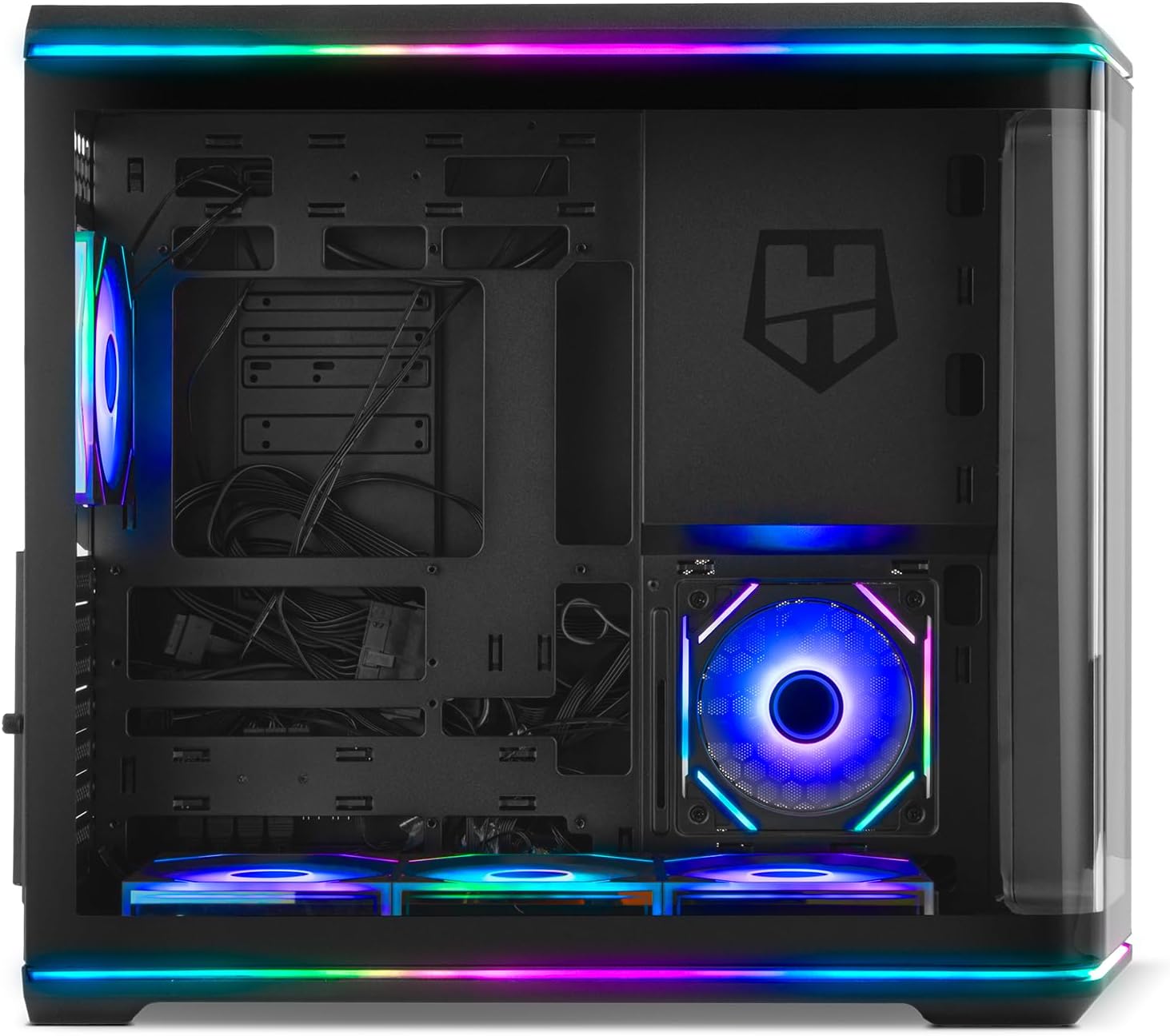 Caixa Gaming NOX Hummer Anvil Semitorre ATX Preto - Imagem 8
