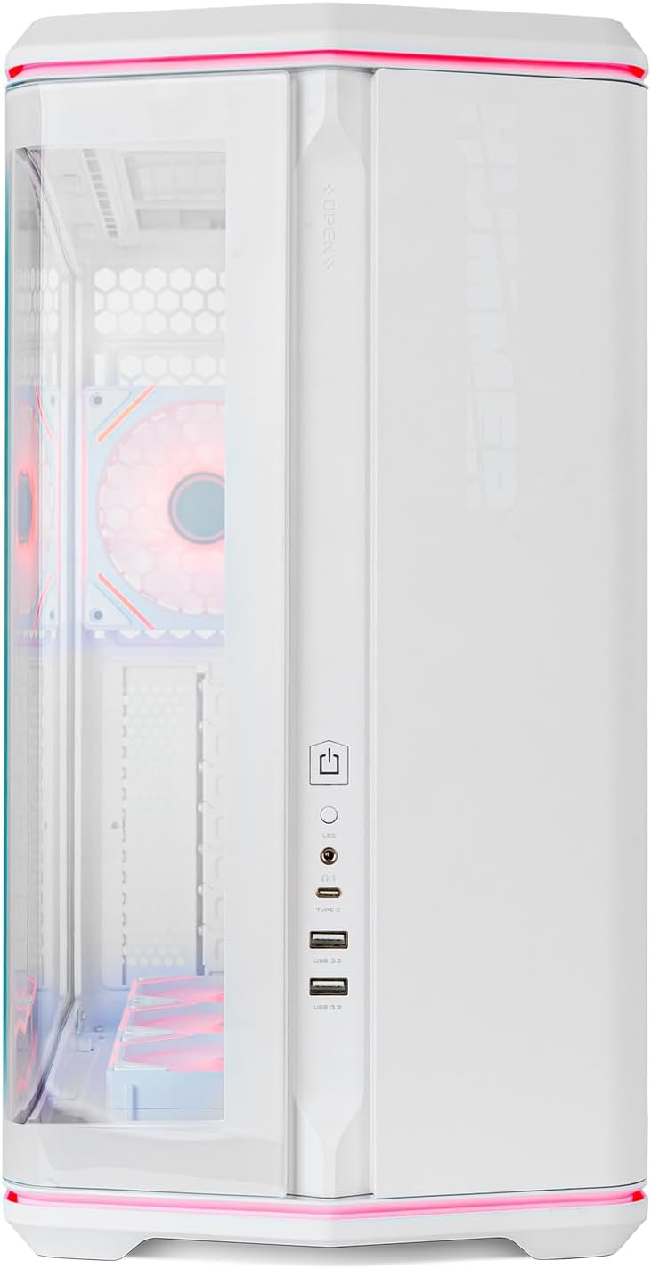 Caixa Gaming Nox Hummer Anvil Mid Tower Branca - Imagem 6