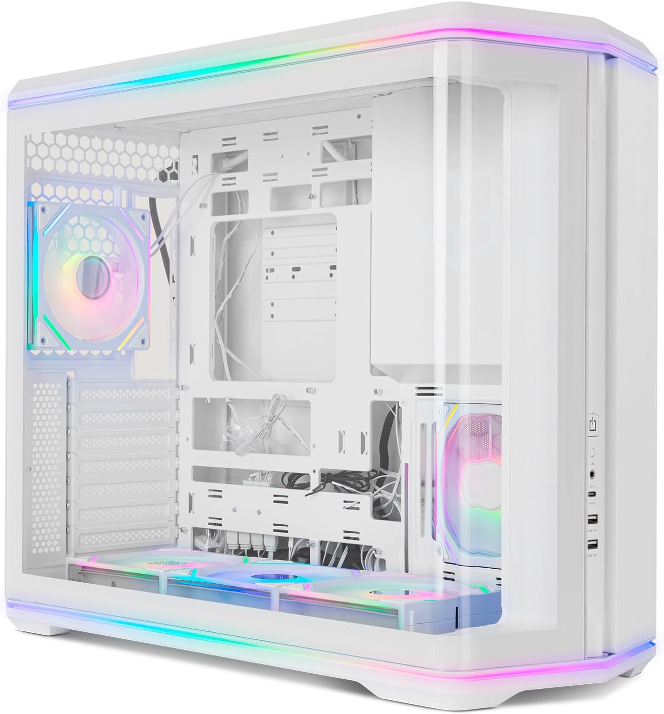 Caixa Gaming Nox Hummer Anvil Mid Tower Branca - Imagem 5