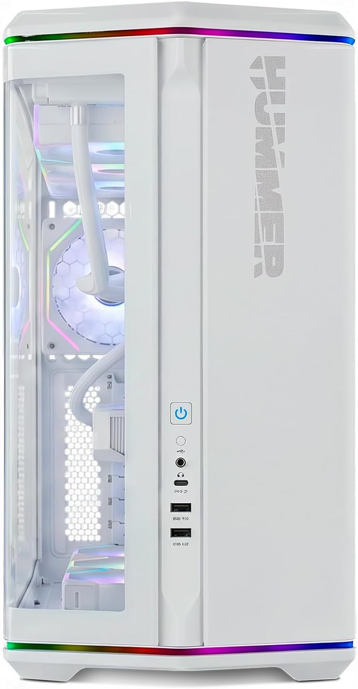 Caixa Gaming Nox Hummer Anvil Mid Tower Branca - Imagem 2
