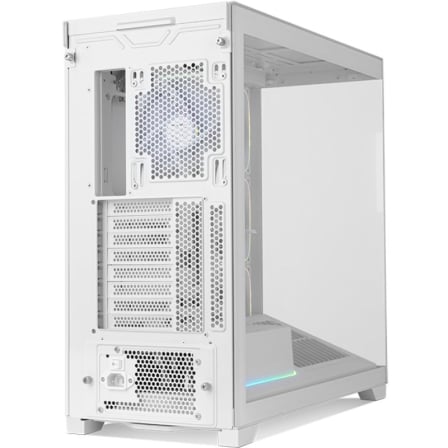 Caixa Gaming Nox Hummer Blade ATX Vidro Temperado 5 Ventoinhas 140mm ARGB USB-C Branco - Imagem 5