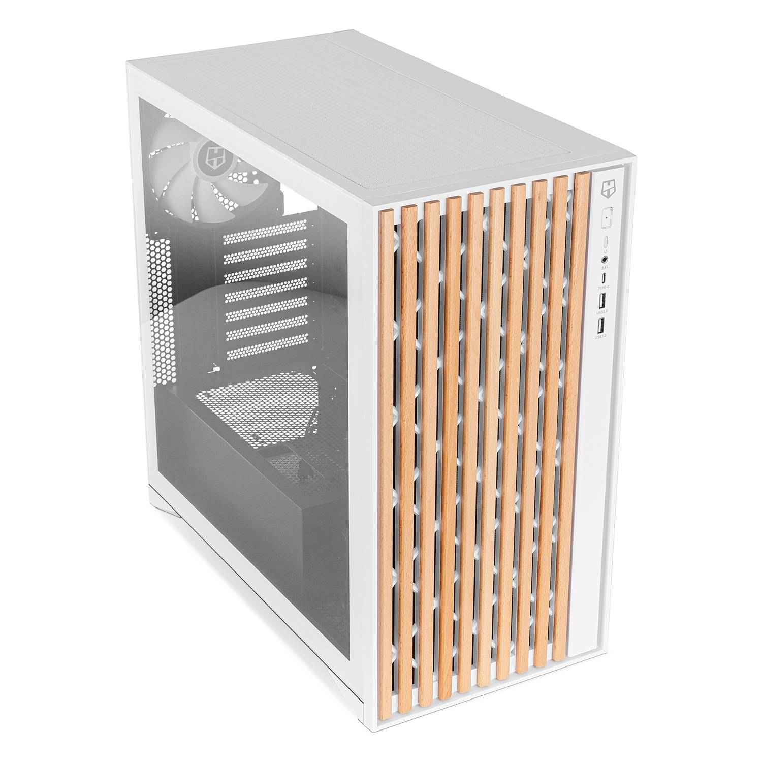 Caixa Gaming Semitorre Nox Hummer Element/ Branca - Imagem 2