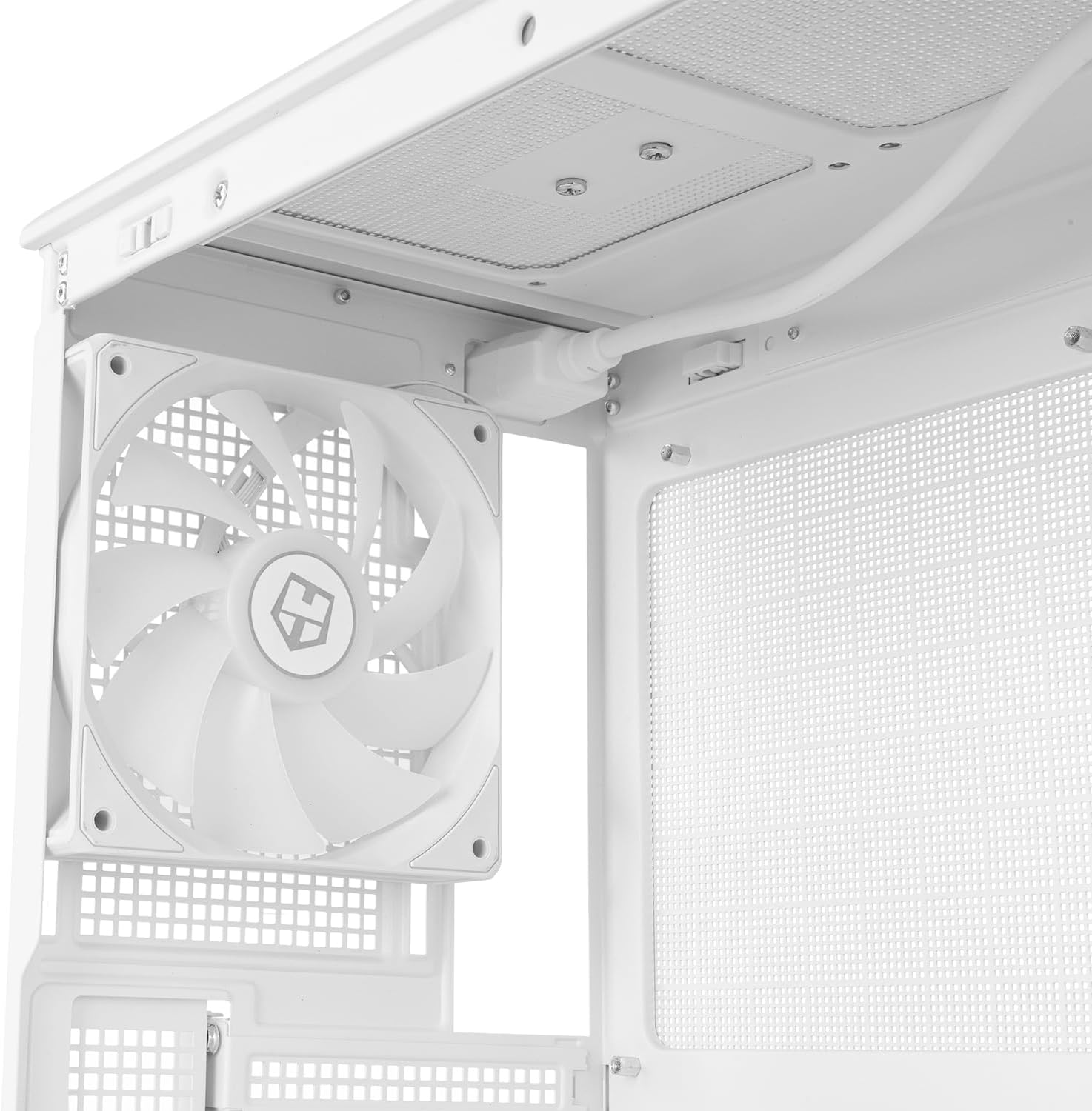 Caixa PC Mini-Torre NOX Hummer Refresh Branca - Imagem 8