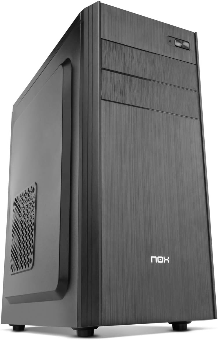 Caixa Semitorre NOX Lite010 com Fonte de Alimentação 500W USB 3.0 Preto