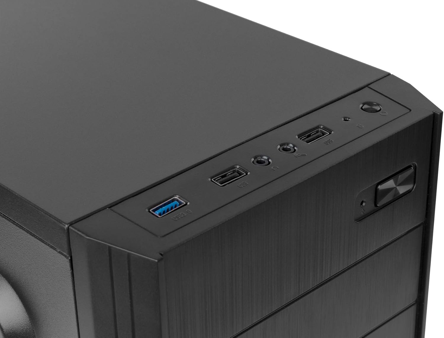 Caixa Semitorre NOX Lite010 com Fonte de Alimentação 500W USB 3.0 Preto - Imagem 3