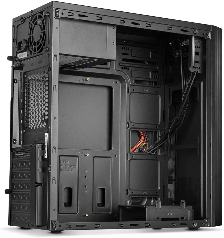 Caixa Semitorre NOX Lite010 com Fonte de Alimentação 500W USB 3.0 Preto - Imagem 2