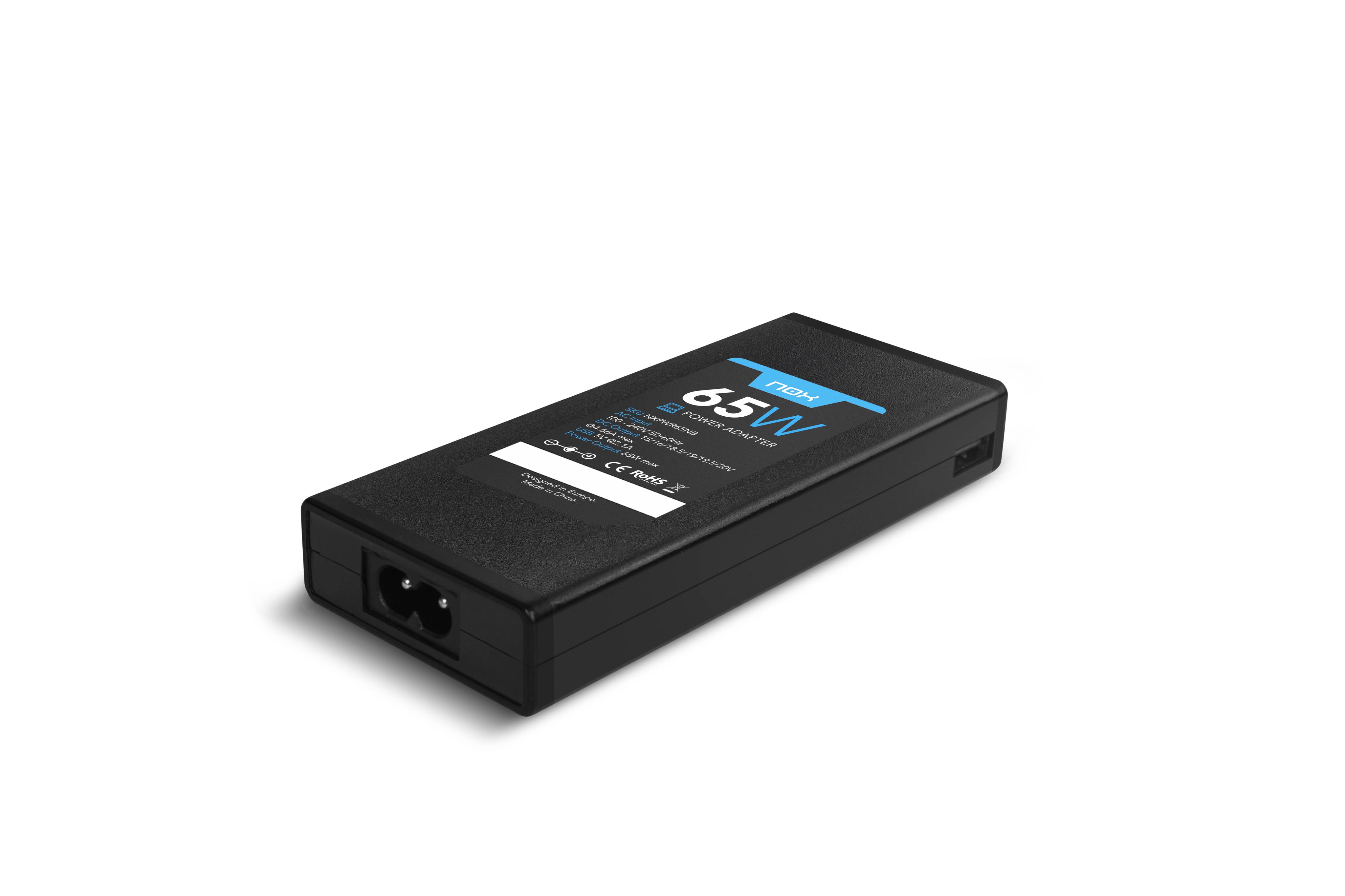 Carregador de Portátil Nox 65W/ 65W/ Automático/ 10 Conectores/ Voltagem 15-20V - Imagem 7