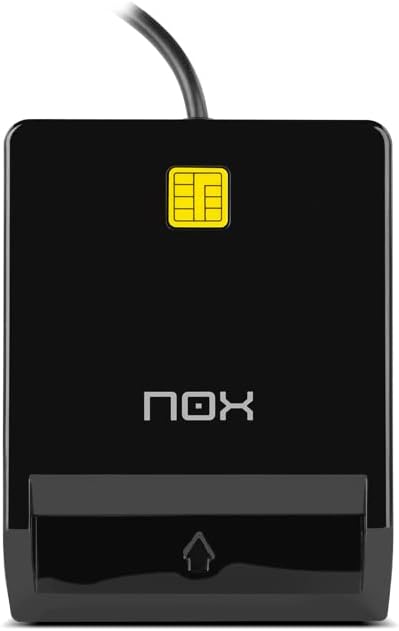 Leitor de Cartão de Cidadão e Smart Cards NOX Card ID USB 2.0 Preto - Imagem 3