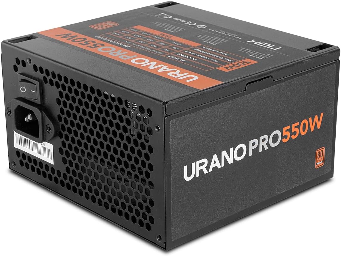 Fonte de Alimentação Nox Urano VX/ 550W/ Ventoinha 12cm/ 80 Plus Bronze
