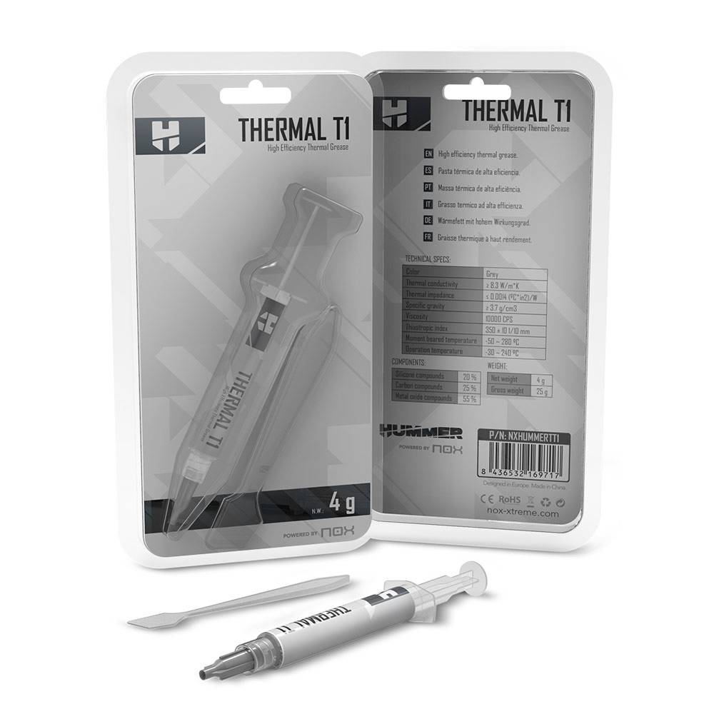 Pasta Térmica Nox Thermal T1/ 4g - Imagem 3