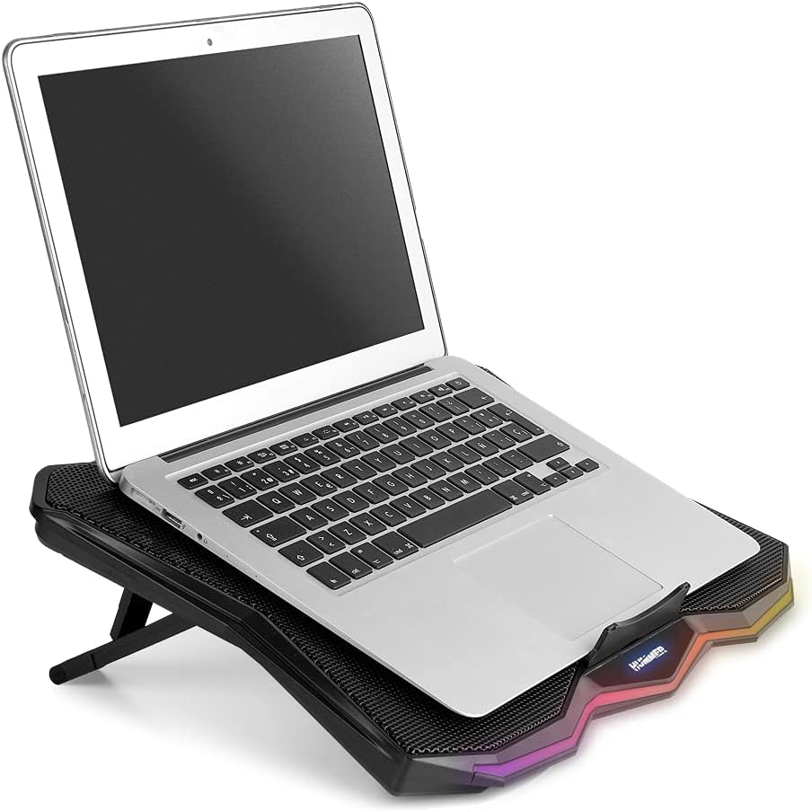 Base de Refrigeração Nox Pro Stand para Portáteis até 17.3"/ Iluminação LED - Imagem 4