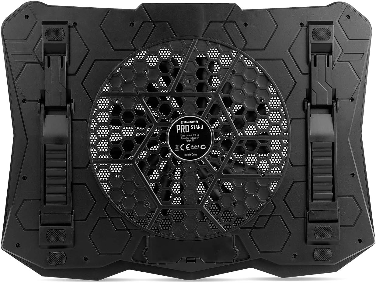 Base de Refrigeração Nox Pro Stand para Portáteis até 17.3"/ Iluminação LED - Imagem 3