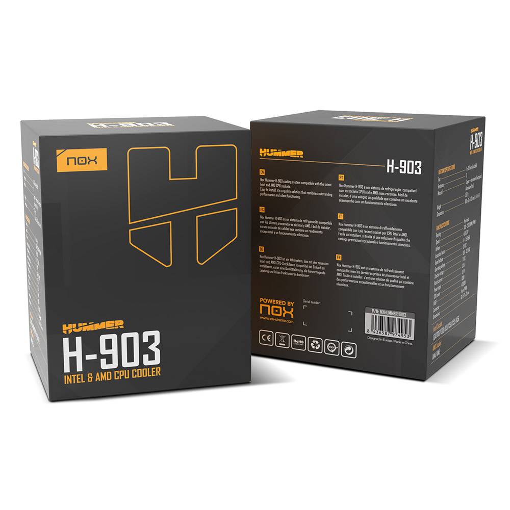 Ventilador com Dissipador Nox Hummer H-903/ 9.2cm - Imagem 8