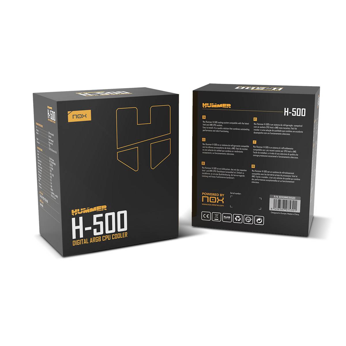 Ventilador com Dissipador Nox Hummer H-500/ 12cm - Imagem 11