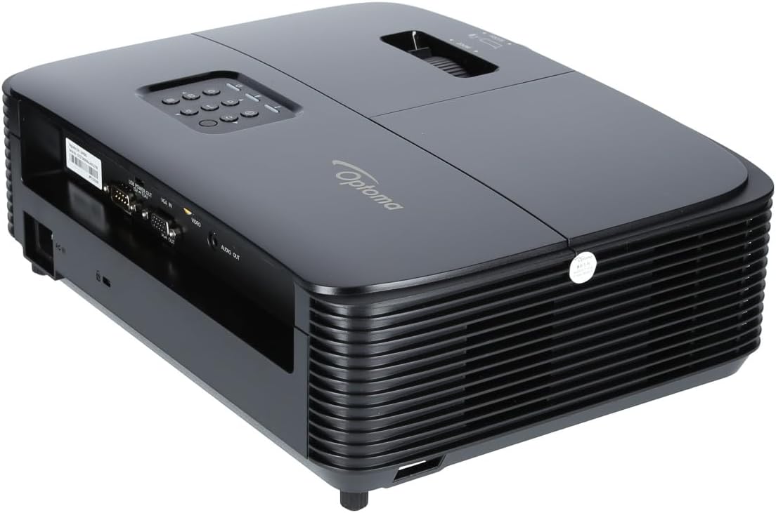 Projetor Optoma W371/ 3800 Lúmenes/ WXGA/ HDMI-VGA/ Preto - Imagem 5