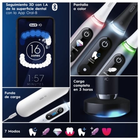Escova de Dentes Oral-B iO 3 / Preto - Imagem 4