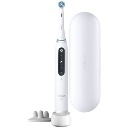 Escova de Dentes Elétrica Oral-B iO Series 5S Branco com Estojo de Viagem e 1 Cabeça - Imagem 2