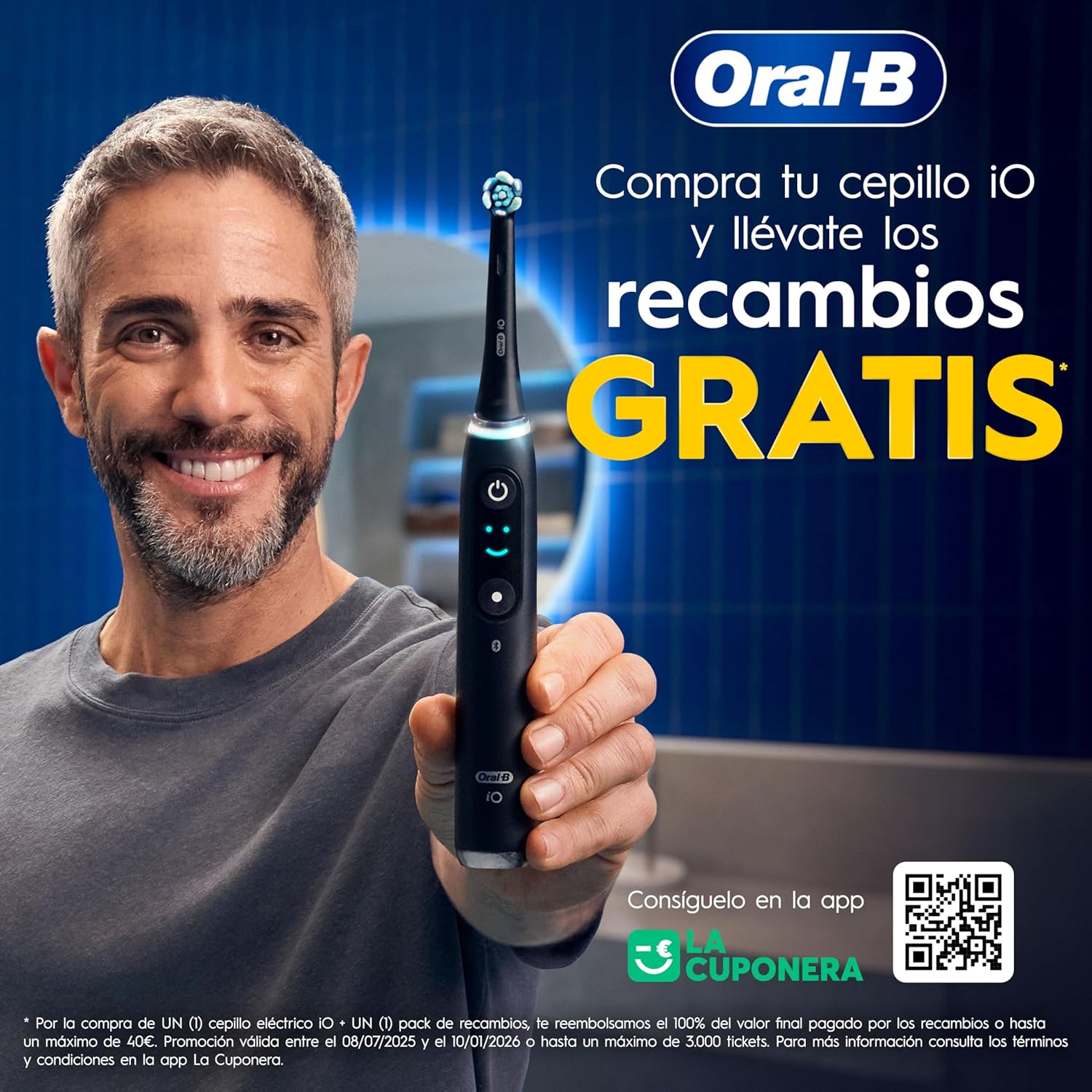 Escova de Dentes Oral-B iO Série 4 Duo / Inclui Estojo - Imagem 2