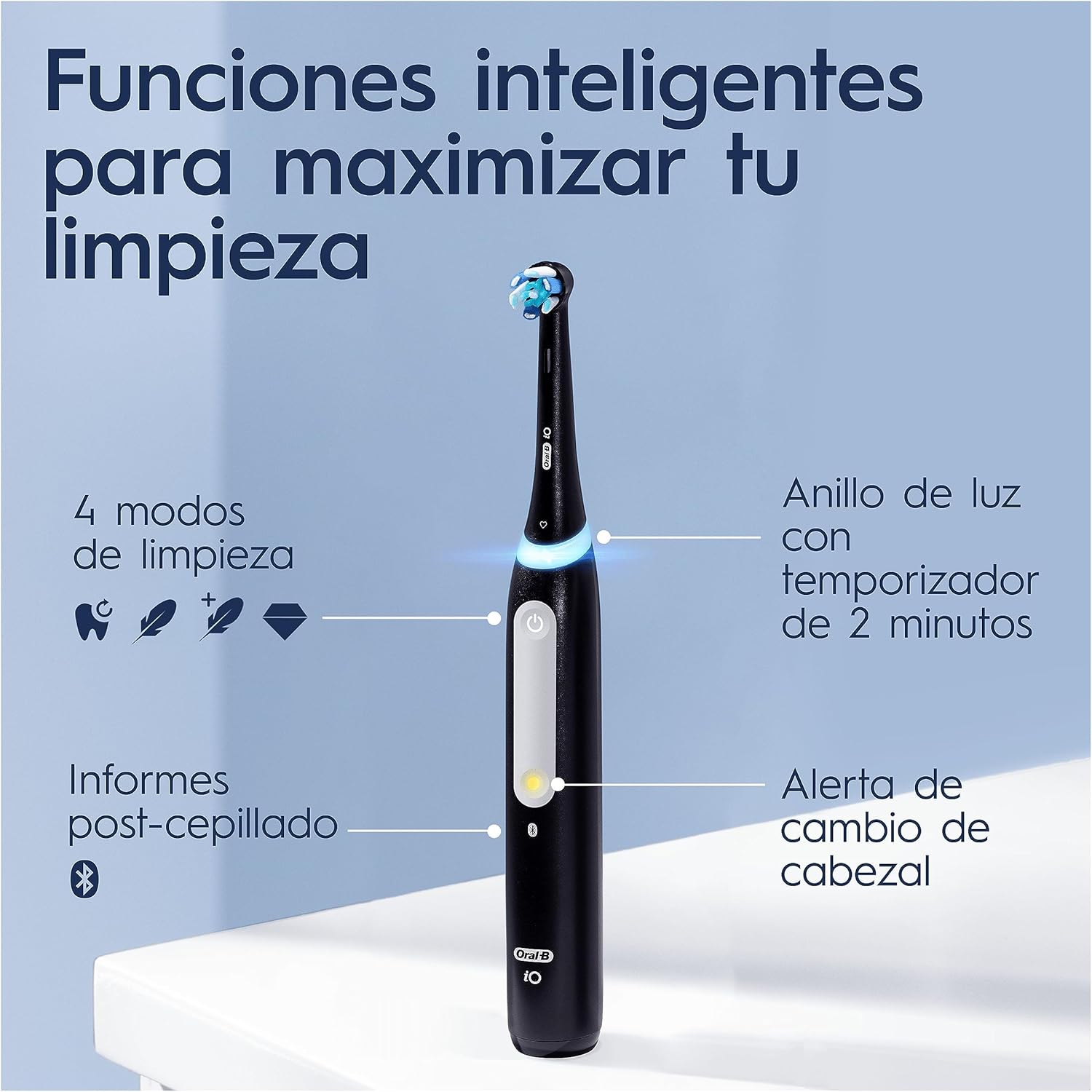 Escova de Dentes Oral-B iO Série 4 Duo / Inclui Estojo - Imagem 5