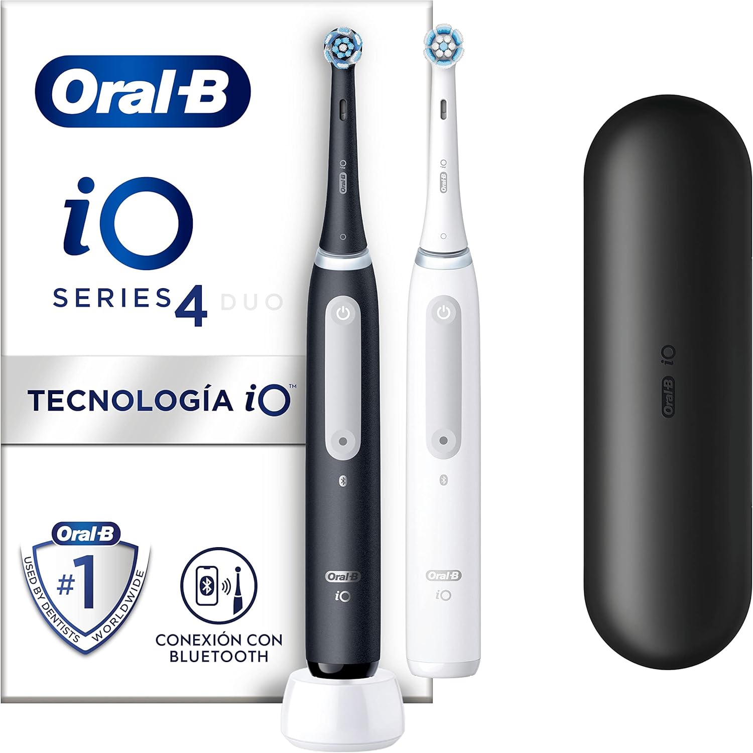 Escova de Dentes Oral-B iO Série 4 Duo / Inclui Estojo
