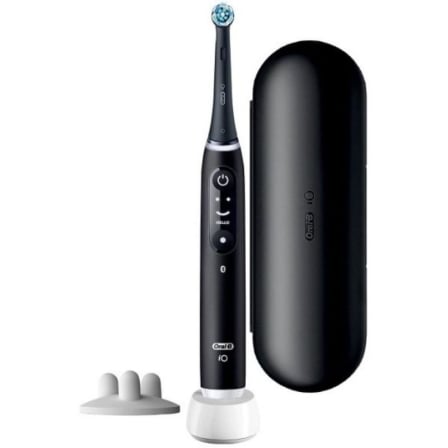 Escova de Dentes Elétrica Oral-B iO 6 Tecnologia Magnética Bluetooth com App Preto