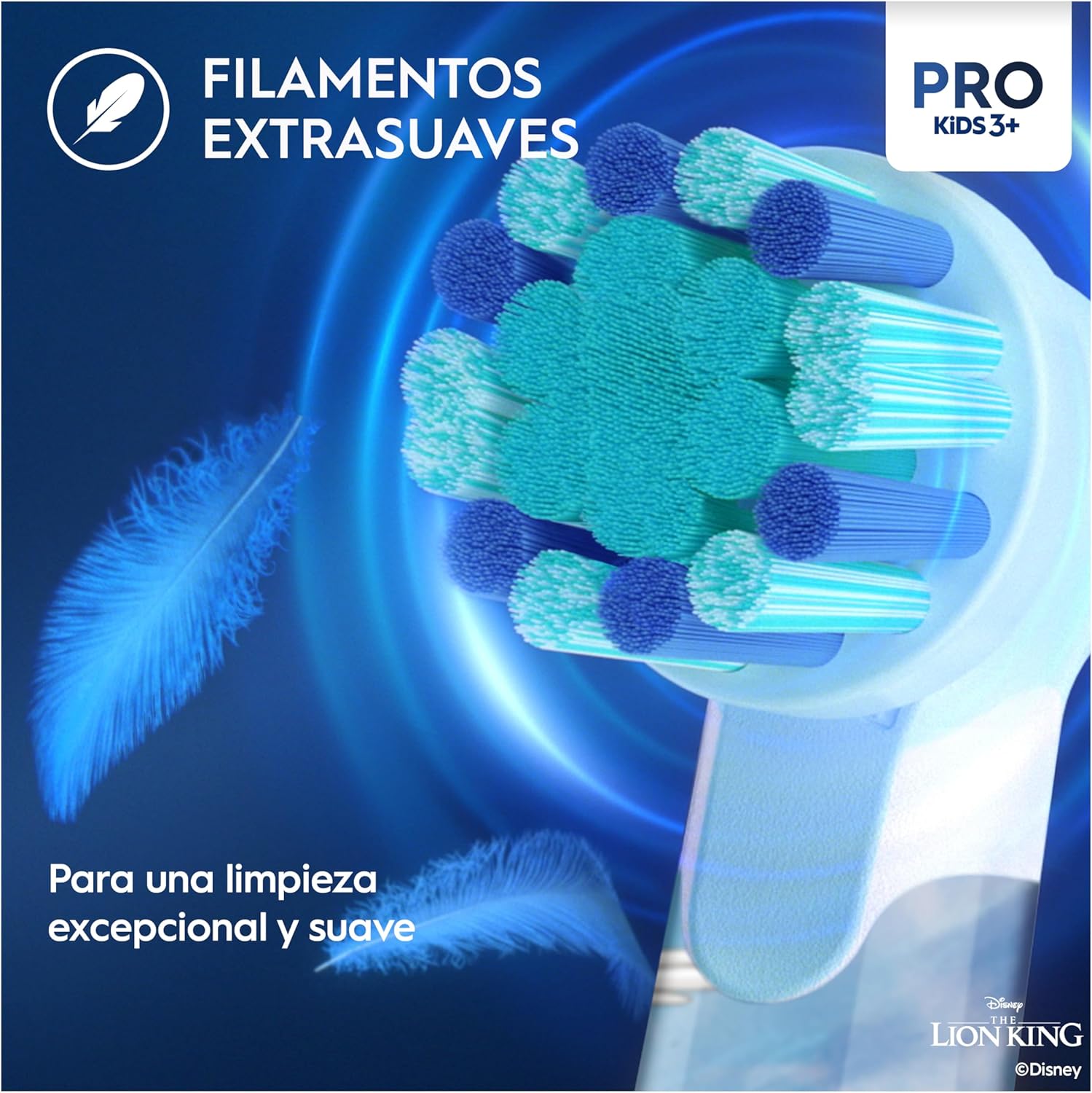 Escova de Dentes Oral-B Pro Kids 3 Rei Leão/ Inclui 1 Recarga - Imagem 5
