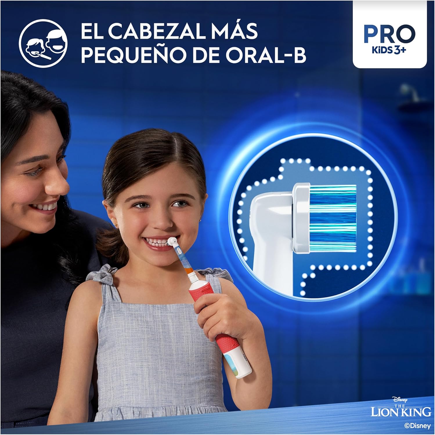 Escova de Dentes Oral-B Pro Kids 3 Rei Leão/ Inclui 1 Recarga - Imagem 2