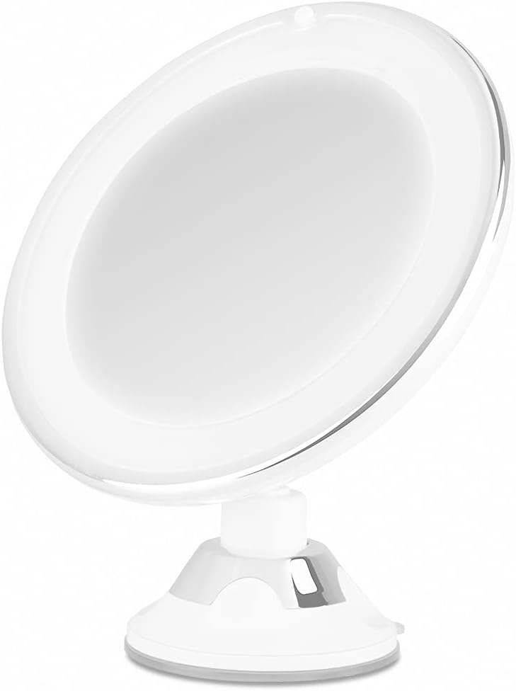 Espelho Cosmético de Parede com Luz Orbegozo ESP 1010/ 17cm