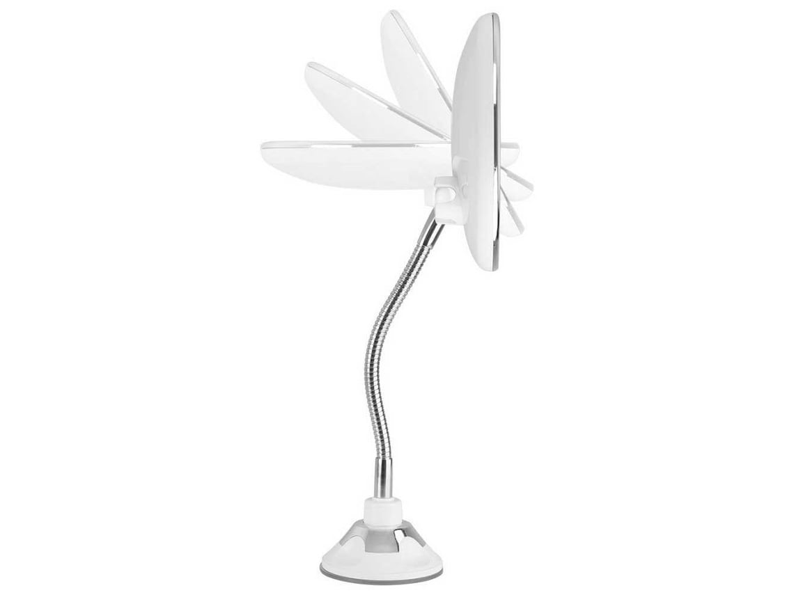Espelho Cosmético de Parede com Luz Orbegozo ESP 1020/ Telescópico/ 17cm - Imagem 5