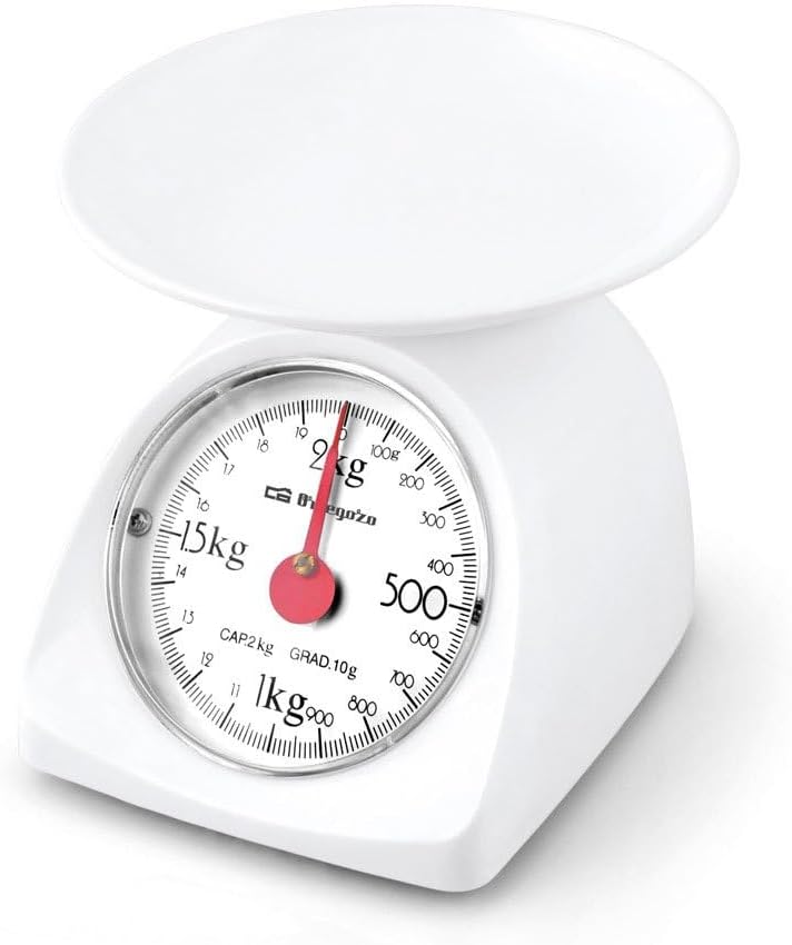 Balança de Cozinha Orbegozo PC 1015/ até 2kg/ Branca