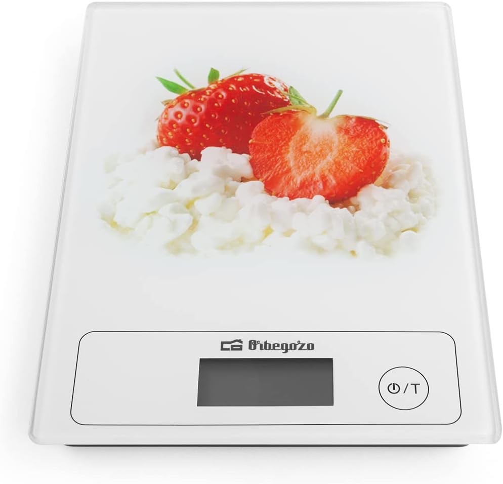 Balança de Cozinha Eletrónica Orbegozo PC 1018/ até 5kg/ Branca - Imagem 2