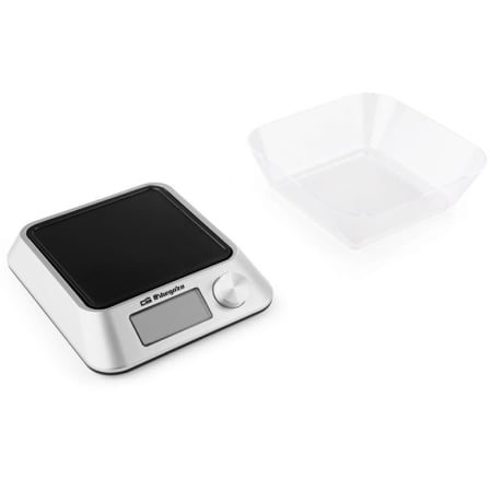Balança de Cozinha Eletrónica Orbegozo PC 1030 A até 5kg Precisão 1g com Taça 1.5L Prateada - Imagem 5