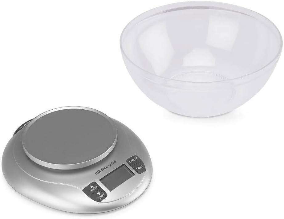 Balança de Cozinha Eletrónica Orbegozo PC 2017 A/ até 3.5kg/ Prata - Imagem 7