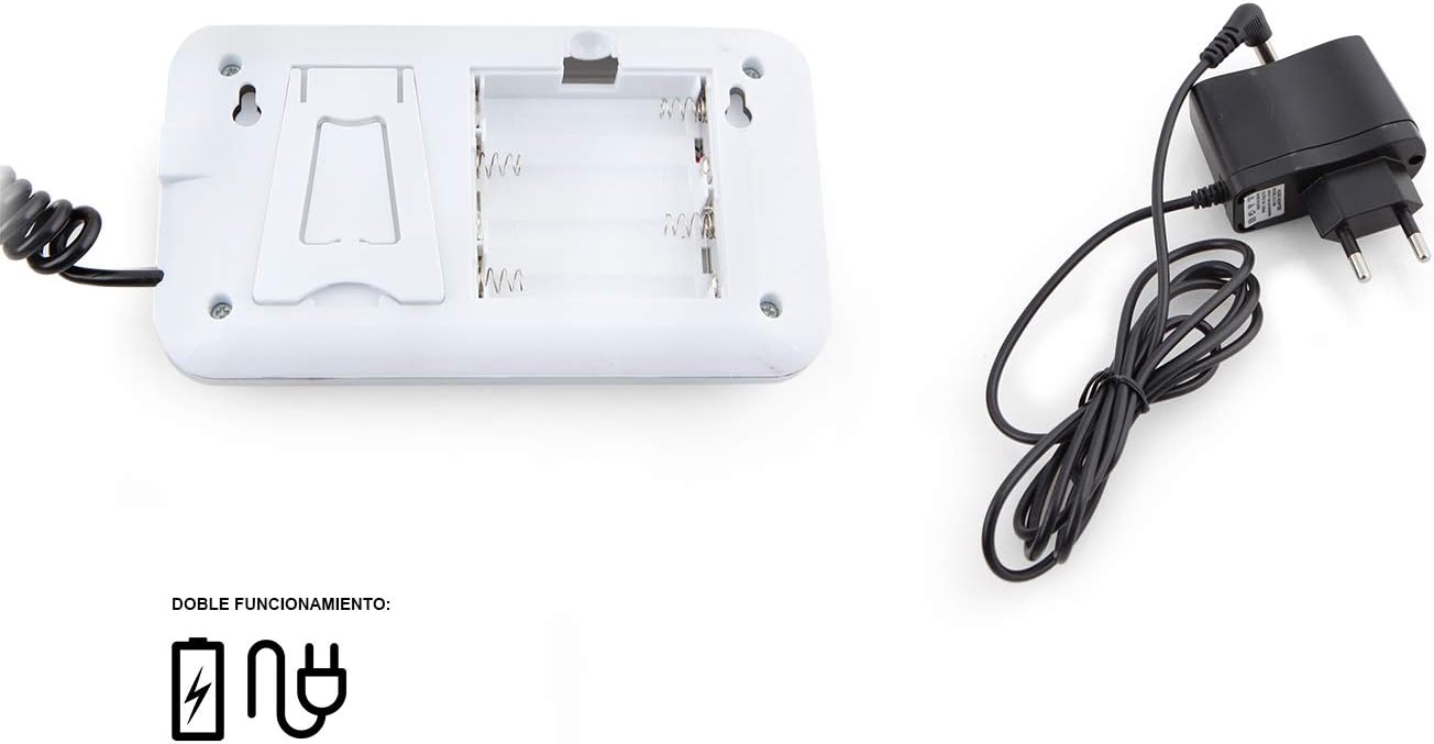 Balança de Cozinha Eletrónica Orbegozo PC 5500/ até 200kg/ Prateada - Imagem 5