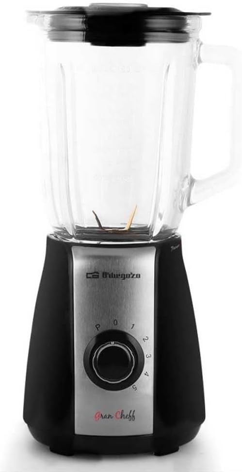 Batedeira de copo Orbegozo BV 6575/ 600W/ 5 Velocidades/ Capacidade 1.5L