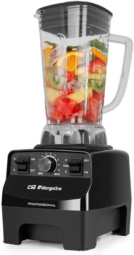 Batedeira de Copo Orbegozo BV 9650 A/ 1500W/ 10 Velocidades/ Capacidade 2L