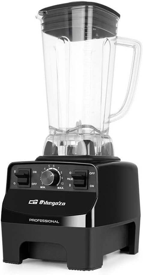 Batedeira de Copo Orbegozo BV 9650 A/ 1500W/ 10 Velocidades/ Capacidade 2L - Imagem 4