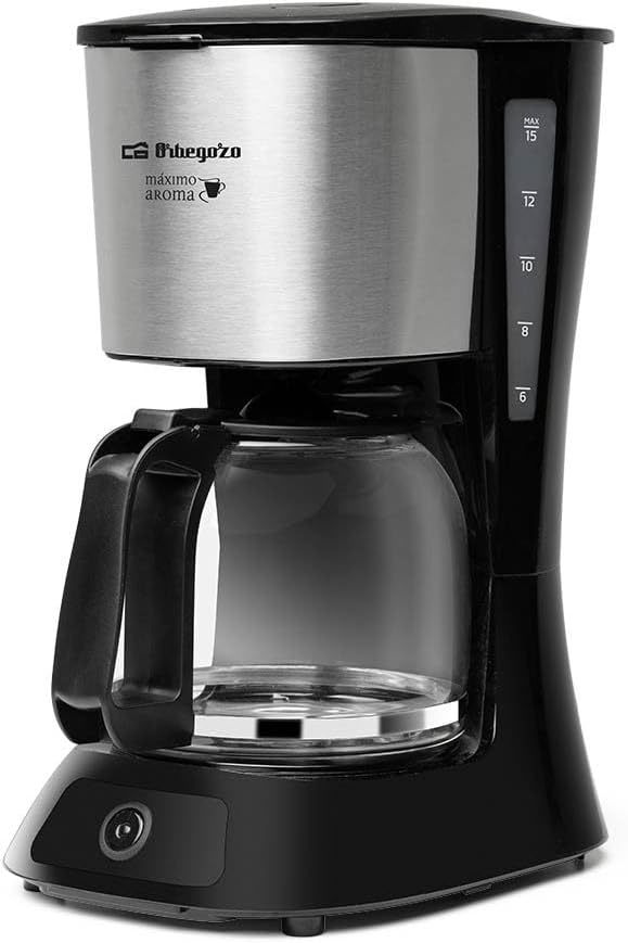 Cafeteira de Gotejo Orbegozo CG 4515/ 15 Chávenas/ Preta - Imagem 2